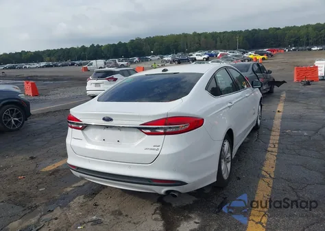 2018 Ford Fusion Hybrid Se из США, поврежденный, VIN 3FA6P0LU3JR261134